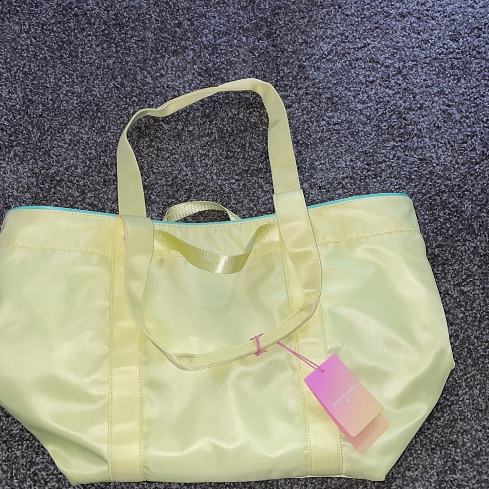 Stoney Clover Lane Yellow Tote Bag